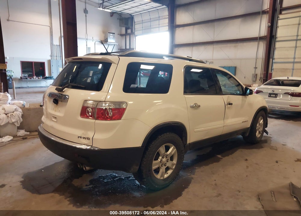 2008 GMC ACADIA SLE-1 VIN: 1GKEV13788J111556