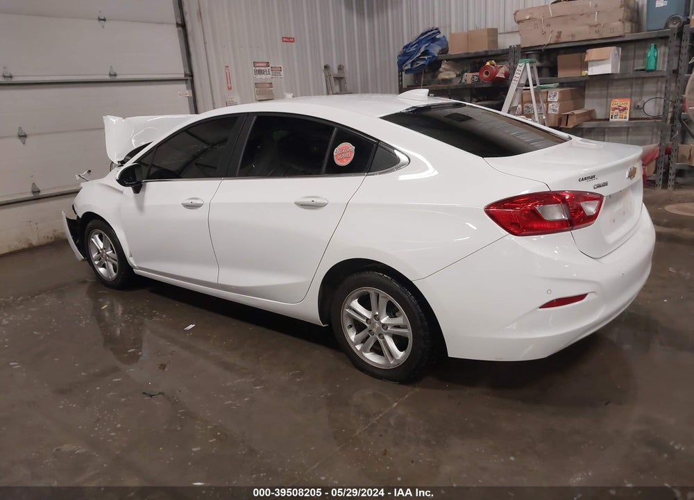 2018 CHEVROLET CRUZE LT AUTO VIN: 1G1BE5SM6J7143530