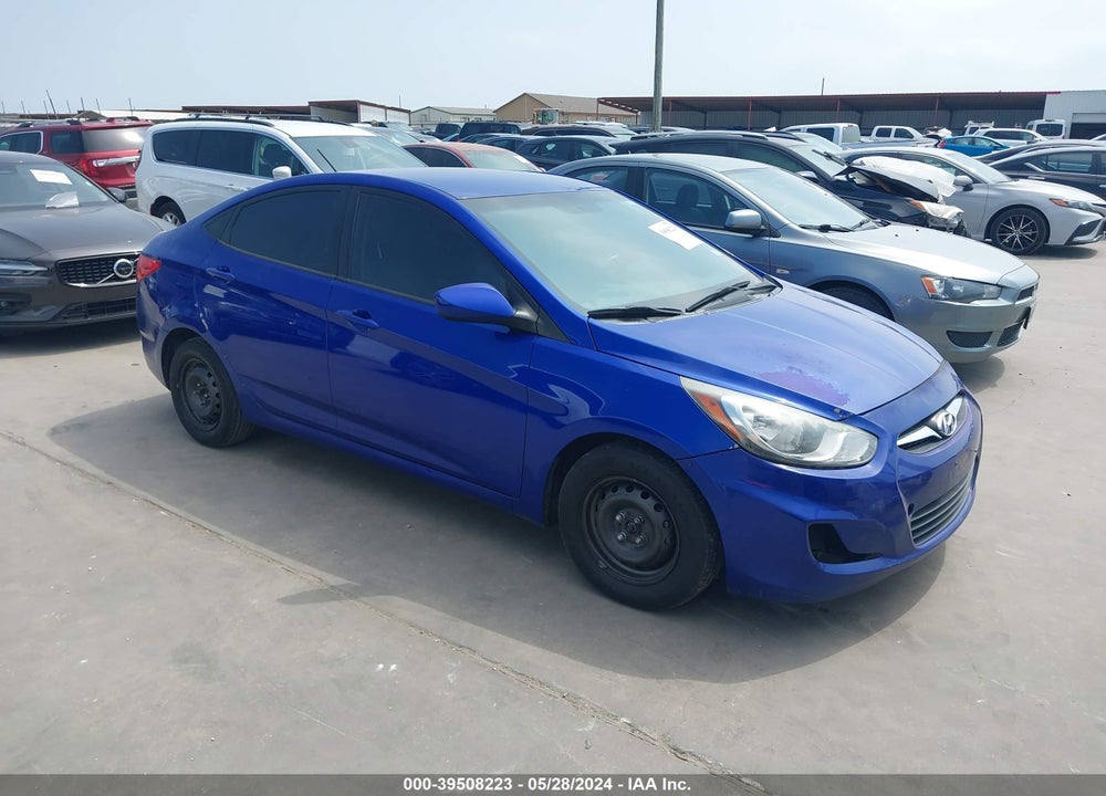 2013 HYUNDAI ACCENT GLS VIN: KMHCT4AE1DU410385