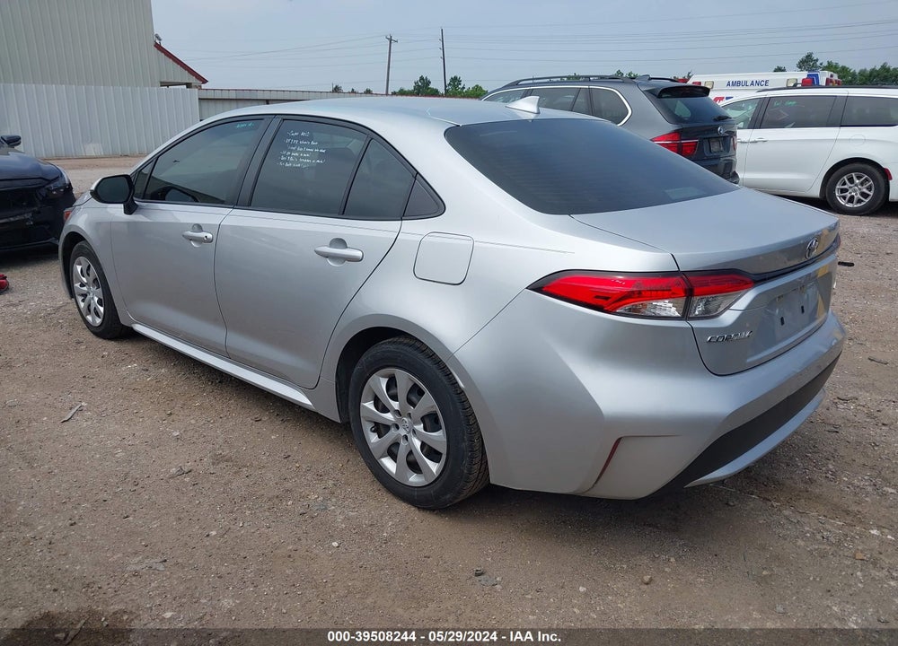 2021 TOYOTA COROLLA LE VIN: JTDEPMAE9MJ158517
