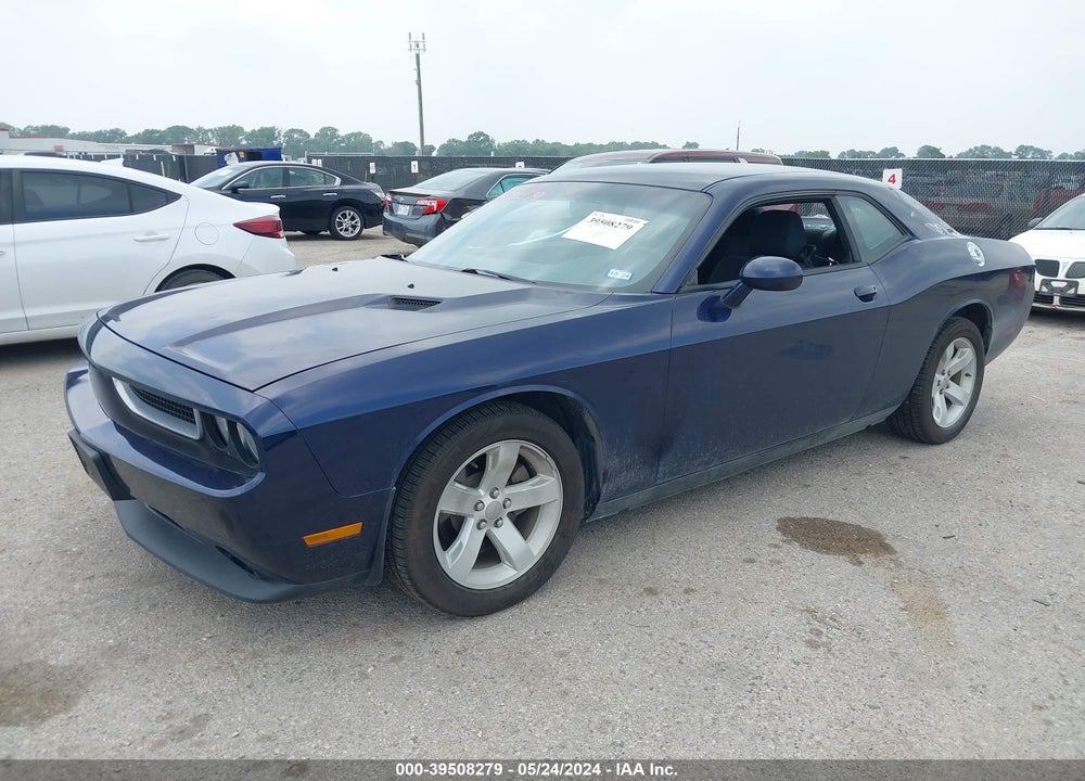 2014 DODGE CHALLENGER SXT VIN: 2C3CDYAG0EH111313