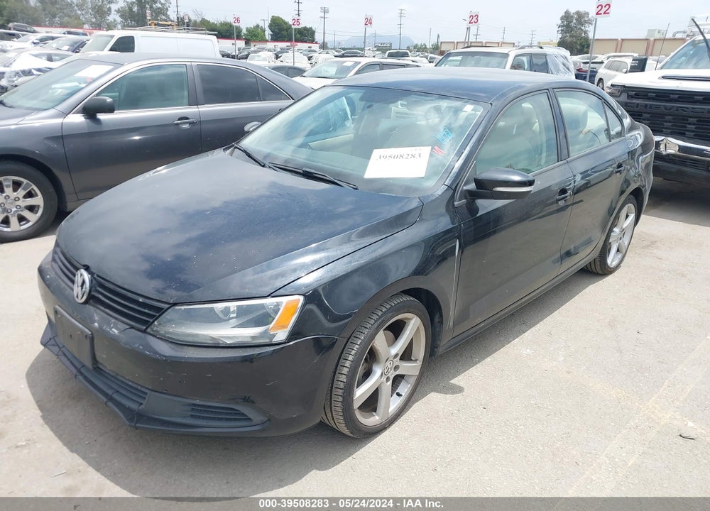2011 VOLKSWAGEN JETTA 2.5L SE VIN: 3VWDZ7AJ2BM354512