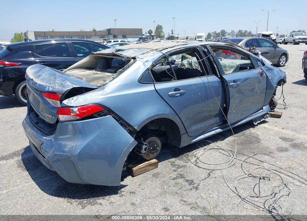 2021 TOYOTA COROLLA HYBRID LE VIN: JTDEAMDE5MJ014119