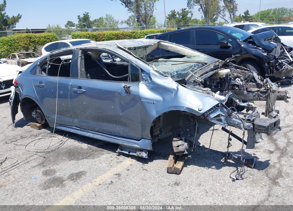 2021 TOYOTA COROLLA HYBRID LE VIN: JTDEAMDE5MJ014119