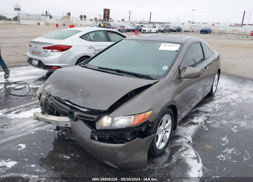 2007 HONDA CIVIC EX VIN: 2HGFG12847H538254