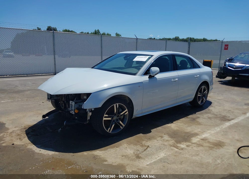 2018 AUDI A4 2.0T PREMIUM/2.0T TECH PREMIUM VIN: WAUENAF46JN019984