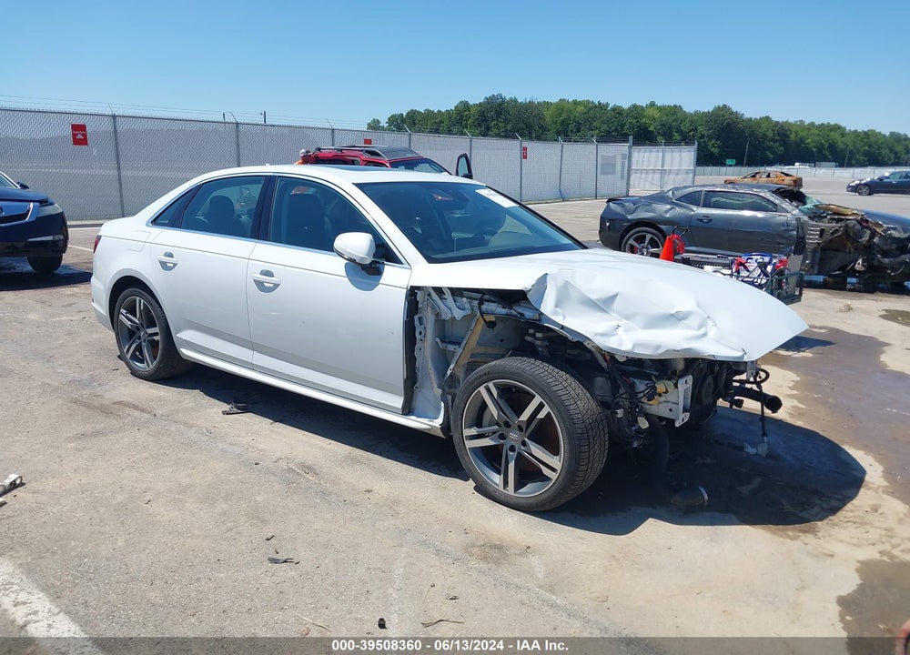 2018 AUDI A4 2.0T PREMIUM/2.0T TECH PREMIUM VIN: WAUENAF46JN019984