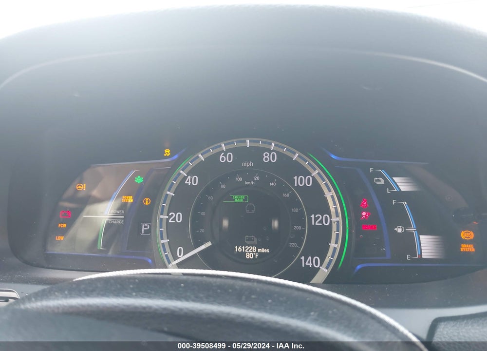 2015 HONDA ACCORD HYBRID EX-L VIN: 1HGCR6F5XFA000889