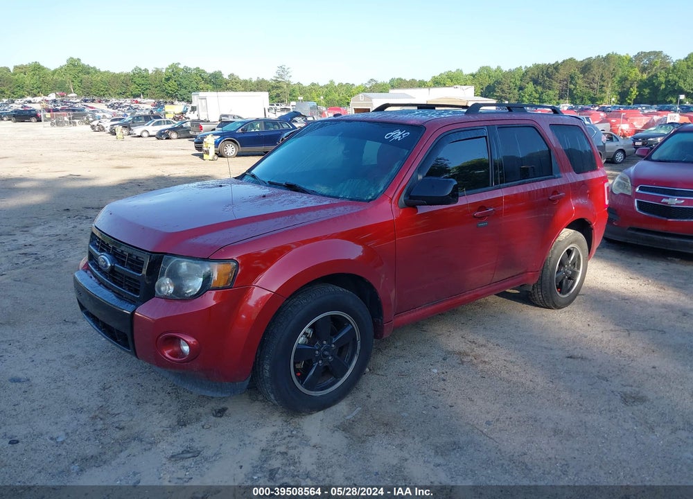 2012 FORD ESCAPE XLT VIN: 1FMCU9D75CKA71390