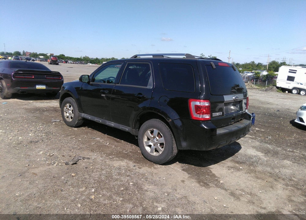 2012 FORD ESCAPE LIMITED VIN: 1FMCU9EG9CKA70791