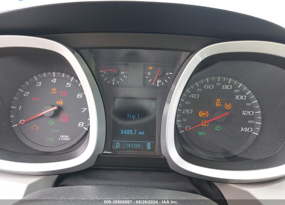 2011 CHEVROLET EQUINOX LS VIN: 2GNALBEC5B1262704