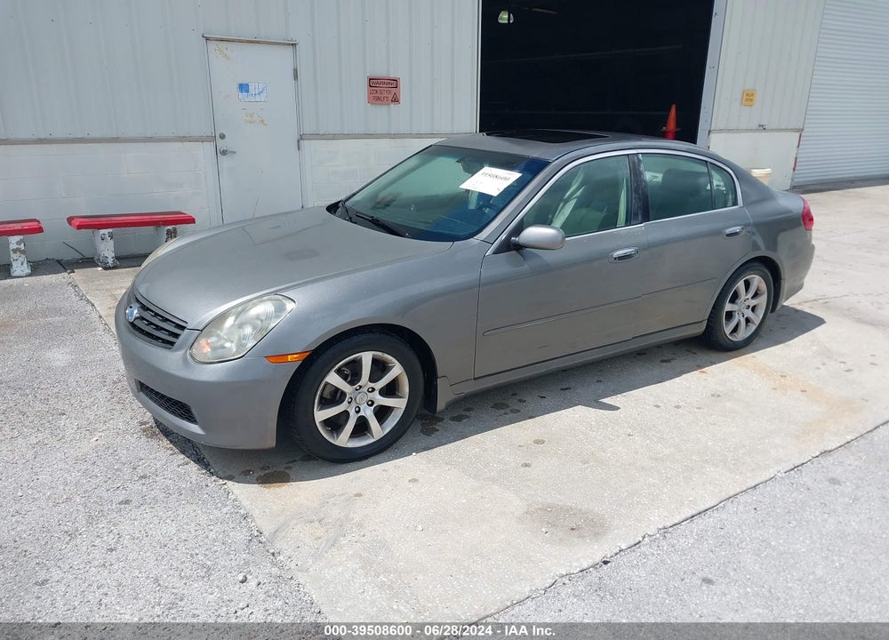 2006 INFINITI G35 VIN: JNKCV51E16M506443
