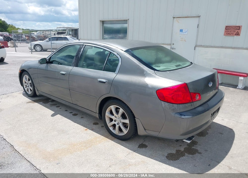 2006 INFINITI G35 VIN: JNKCV51E16M506443