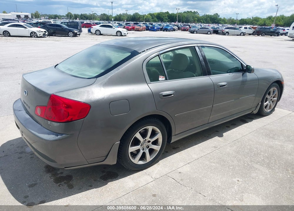 2006 INFINITI G35 VIN: JNKCV51E16M506443