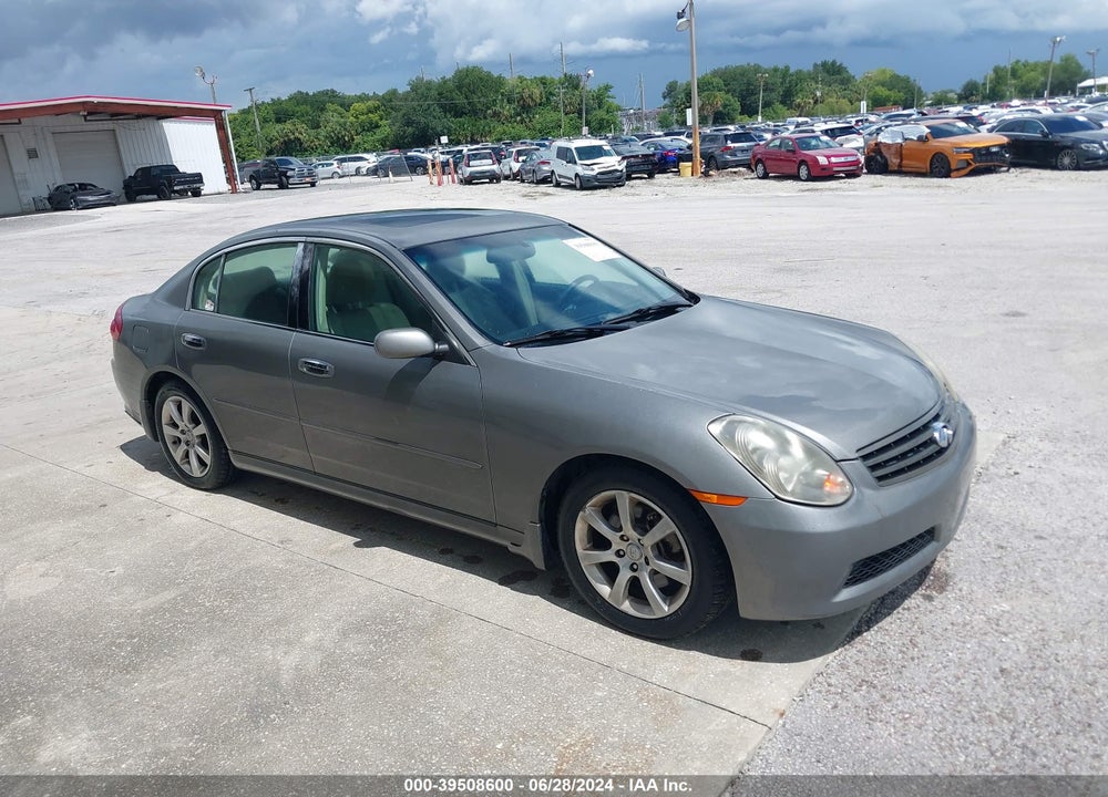 2006 INFINITI G35 VIN: JNKCV51E16M506443