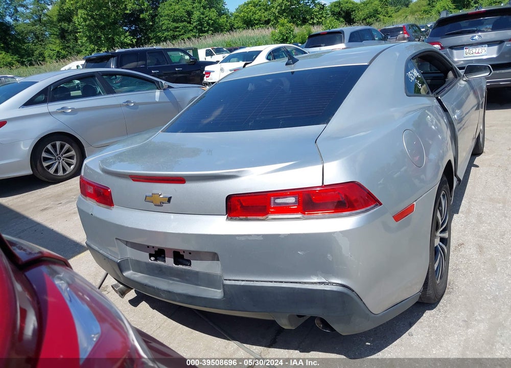 2015 CHEVROLET CAMARO 2LS VIN: 2G1FB1E37F9113321