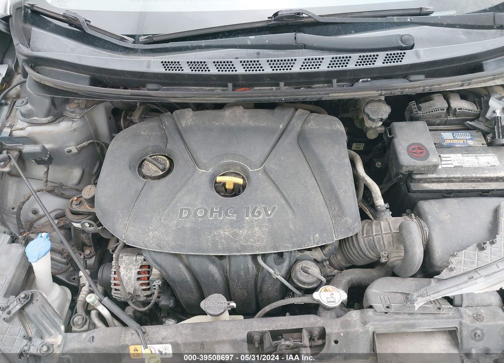 2013 HYUNDAI ELANTRA GLS VIN: KMHDH4AE5DU921880