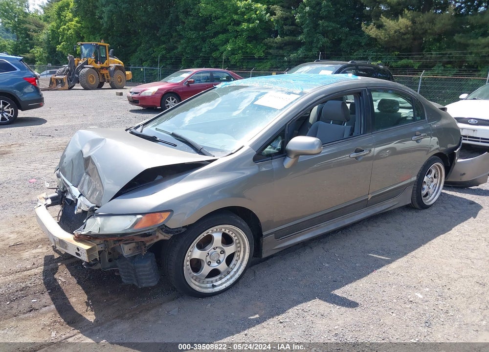 2007 HONDA CIVIC EX VIN: 1HGFA168X7L033642