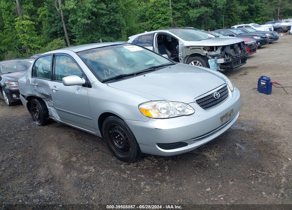 2008 TOYOTA COROLLA LE VIN: 2T1BR32E78C861217