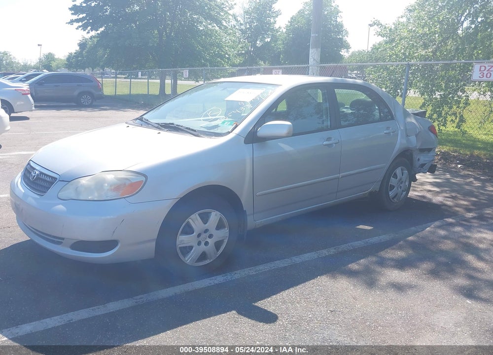 2005 TOYOTA COROLLA LE VIN: 2T1BR32E75C335438