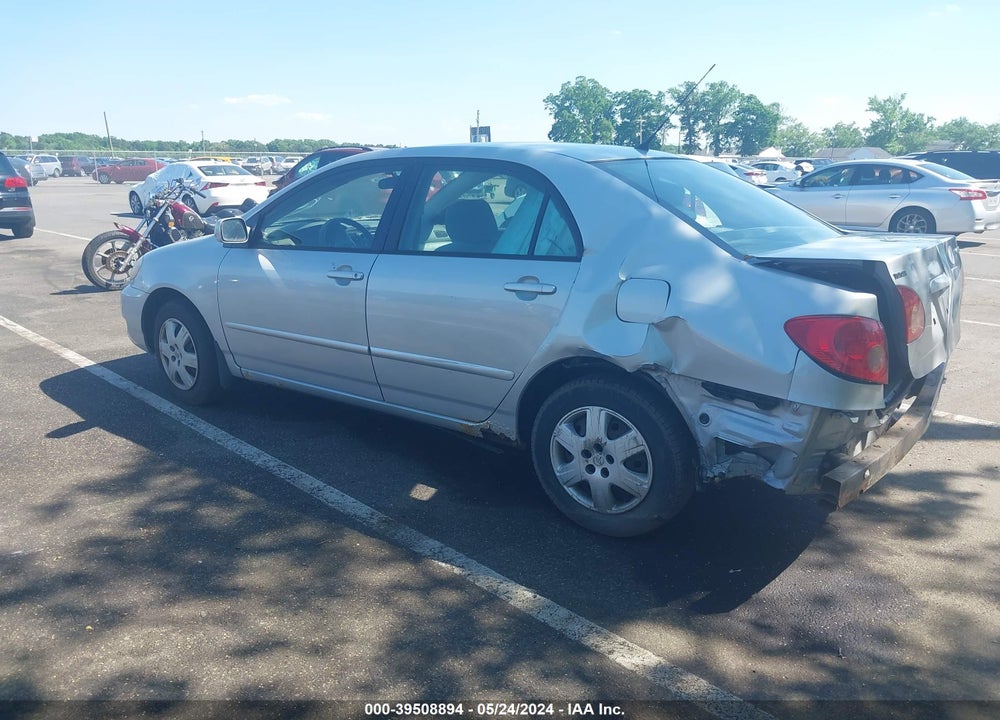 2005 TOYOTA COROLLA LE VIN: 2T1BR32E75C335438
