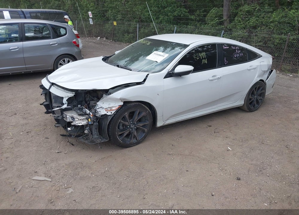 2019 HONDA CIVIC SPORT VIN: 2HGFC2F85KH578895
