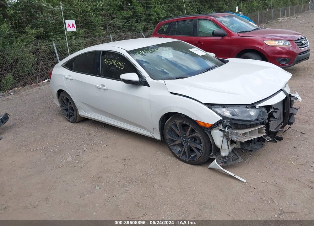 2019 HONDA CIVIC SPORT VIN: 2HGFC2F85KH578895