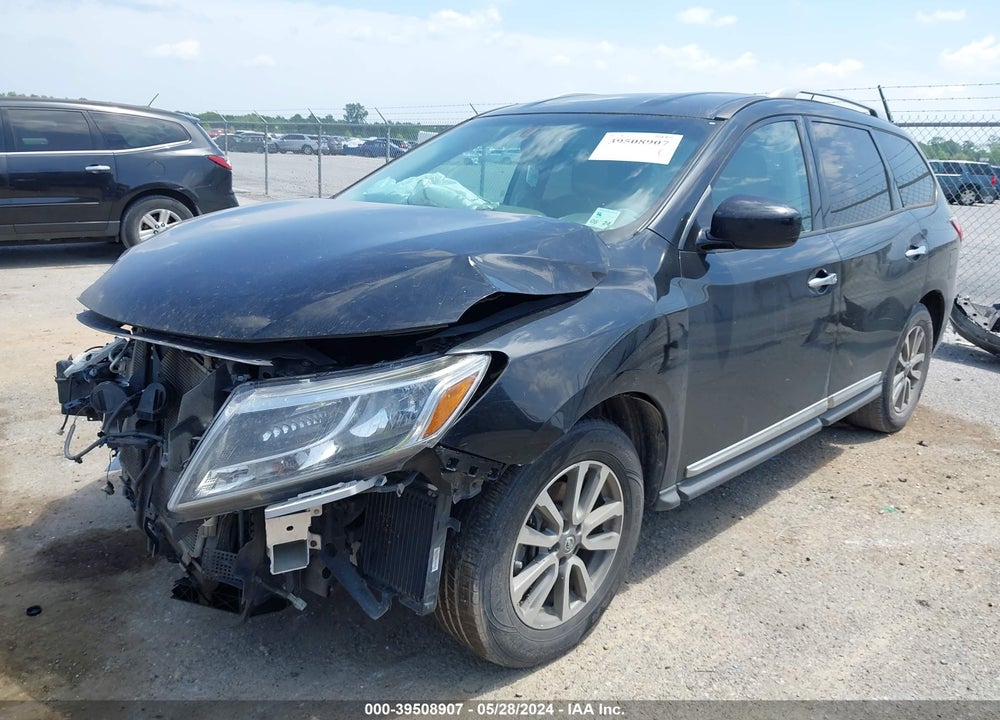 2014 NISSAN PATHFINDER SL VIN: 5N1AR2MN9EC608547