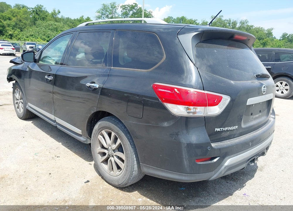 2014 NISSAN PATHFINDER SL VIN: 5N1AR2MN9EC608547