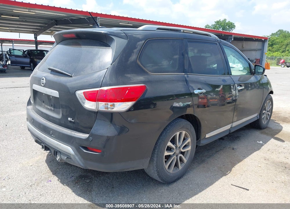 2014 NISSAN PATHFINDER SL VIN: 5N1AR2MN9EC608547