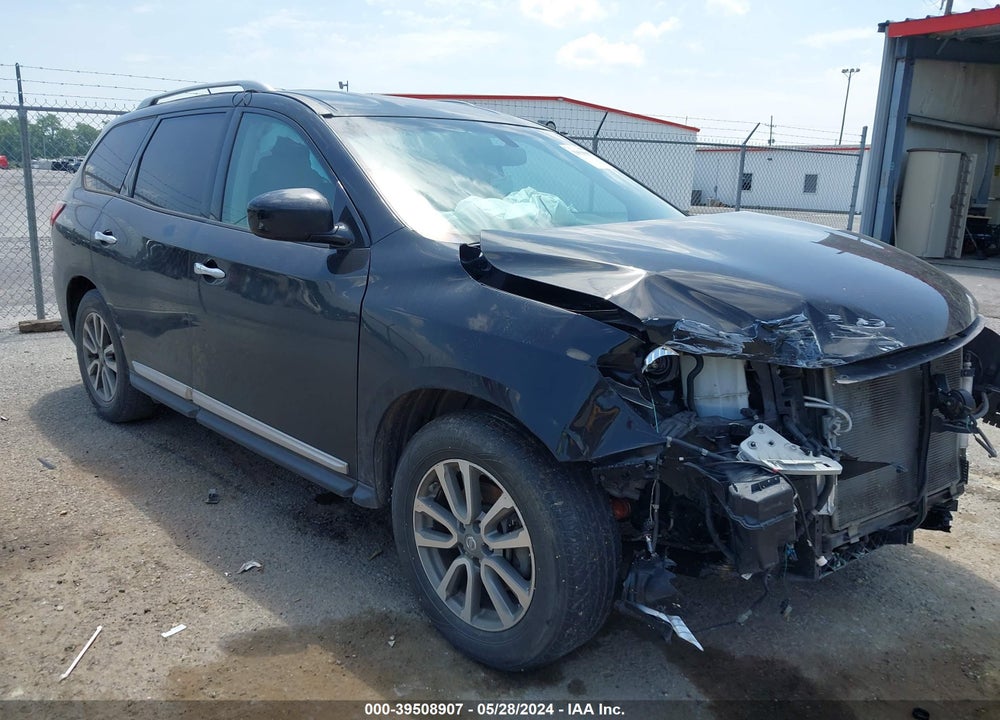 2014 NISSAN PATHFINDER SL VIN: 5N1AR2MN9EC608547