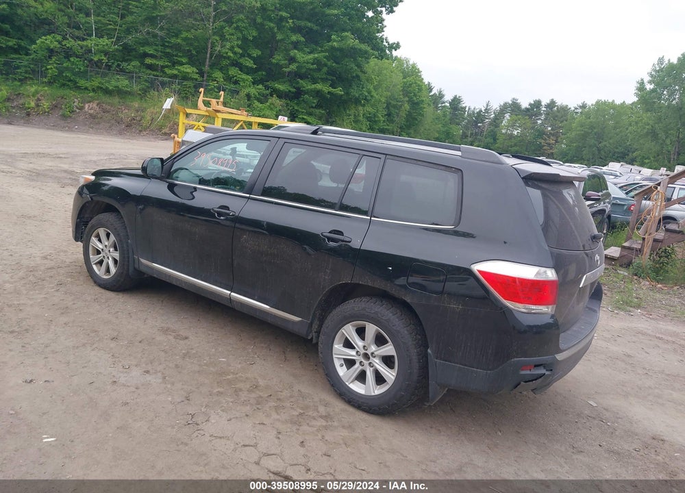 2012 TOYOTA HIGHLANDER SE V6 VIN: 5TDBK3EH0CS117842