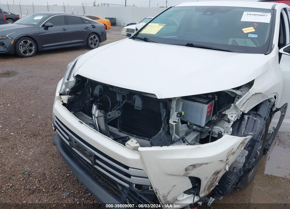 2017 TOYOTA HIGHLANDER LE PLUS VIN: 5TDZZRFH0HS226627