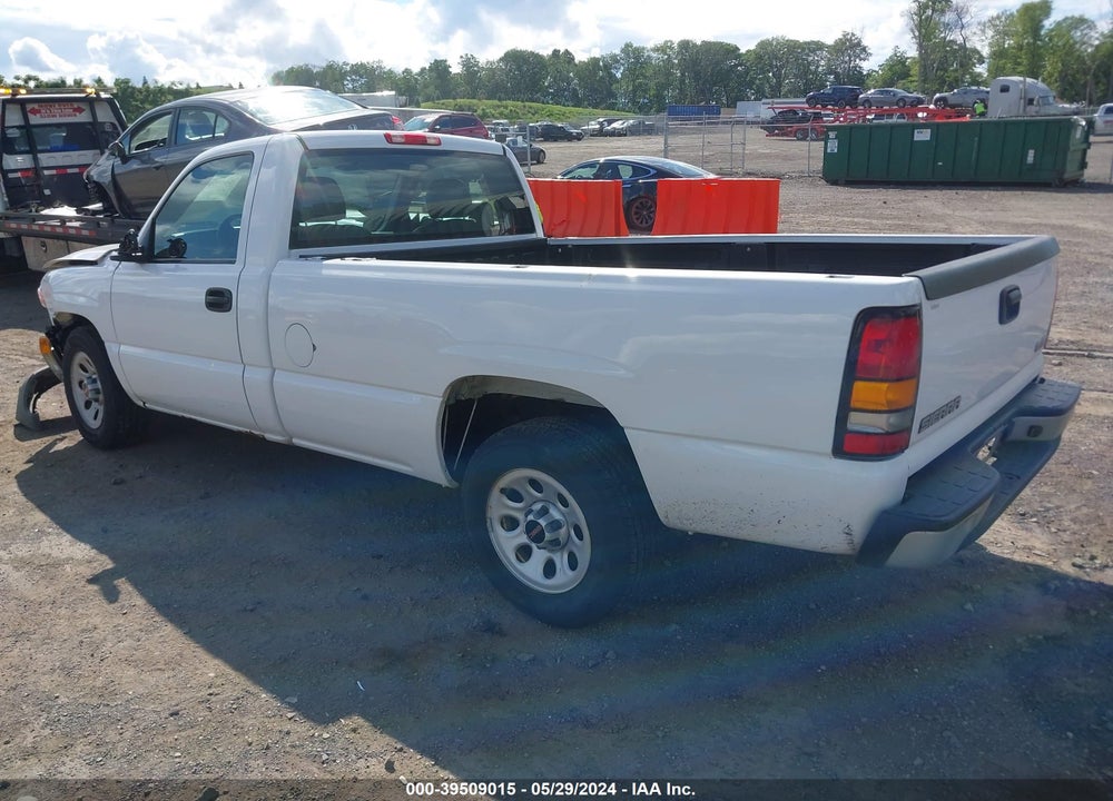 2005 GMC NEW SIERRA C1500 VIN: 1GTEC14V55Z329059