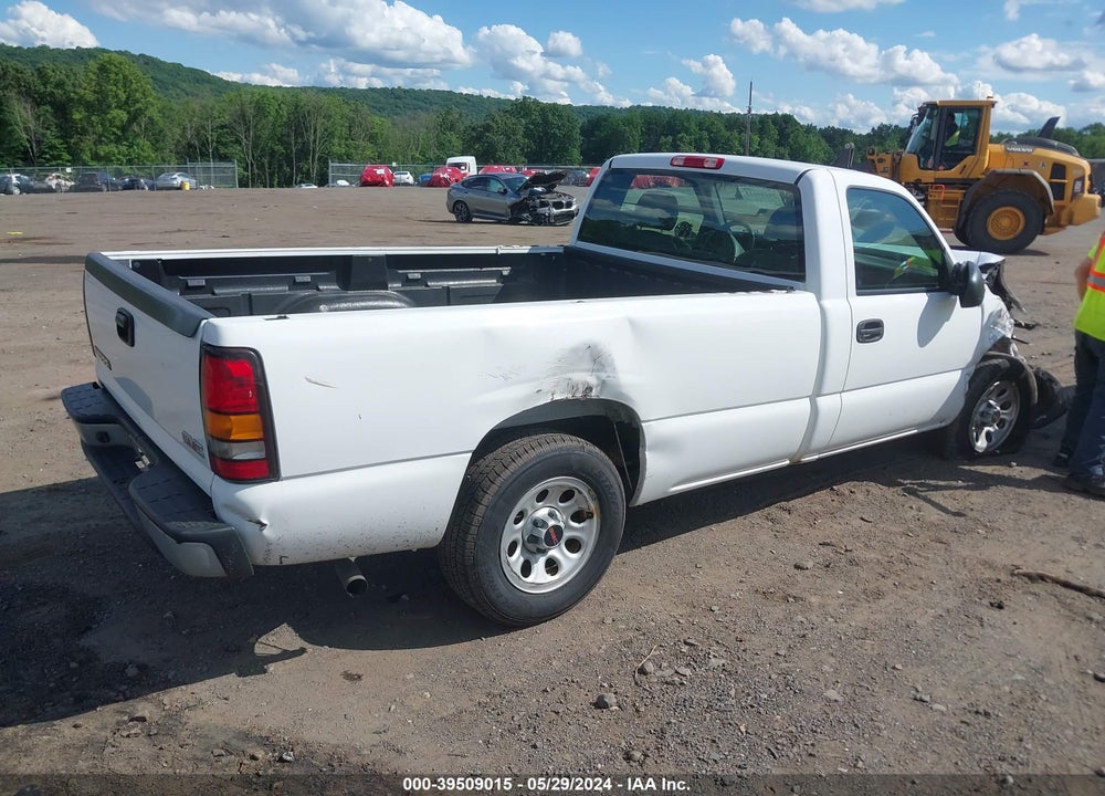 2005 GMC NEW SIERRA C1500 VIN: 1GTEC14V55Z329059