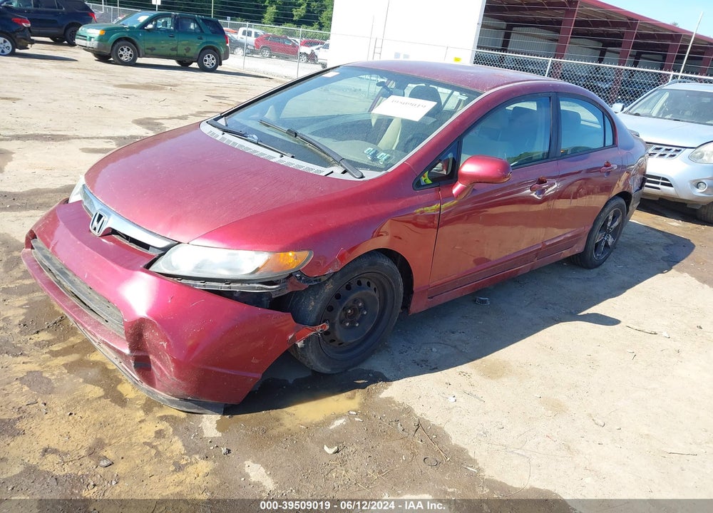 2006 HONDA CIVIC LX VIN: 1HGFA16506L057307