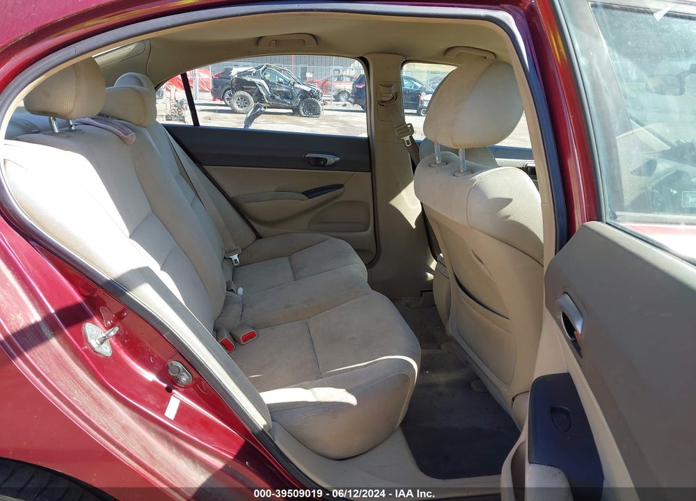 2006 HONDA CIVIC LX VIN: 1HGFA16506L057307
