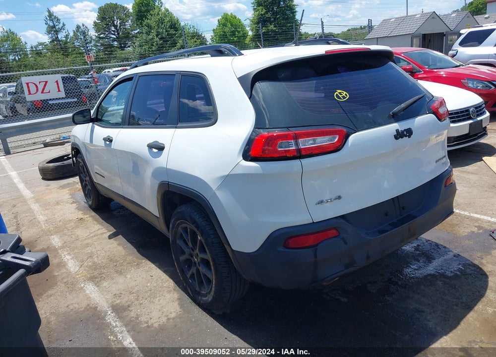 2016 JEEP CHEROKEE SPORT VIN: 1C4PJMABXGW154676