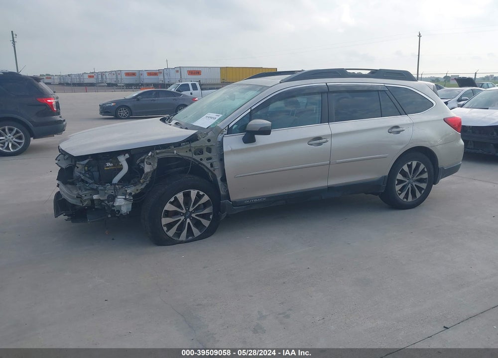 2016 SUBARU OUTBACK 2.5I LIMITED VIN: 4S4BSBNC5G3342632