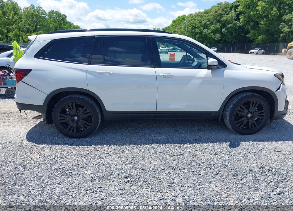 2021 HONDA PILOT AWD BLACK EDITION VIN: 5FNYF6H78MB078992