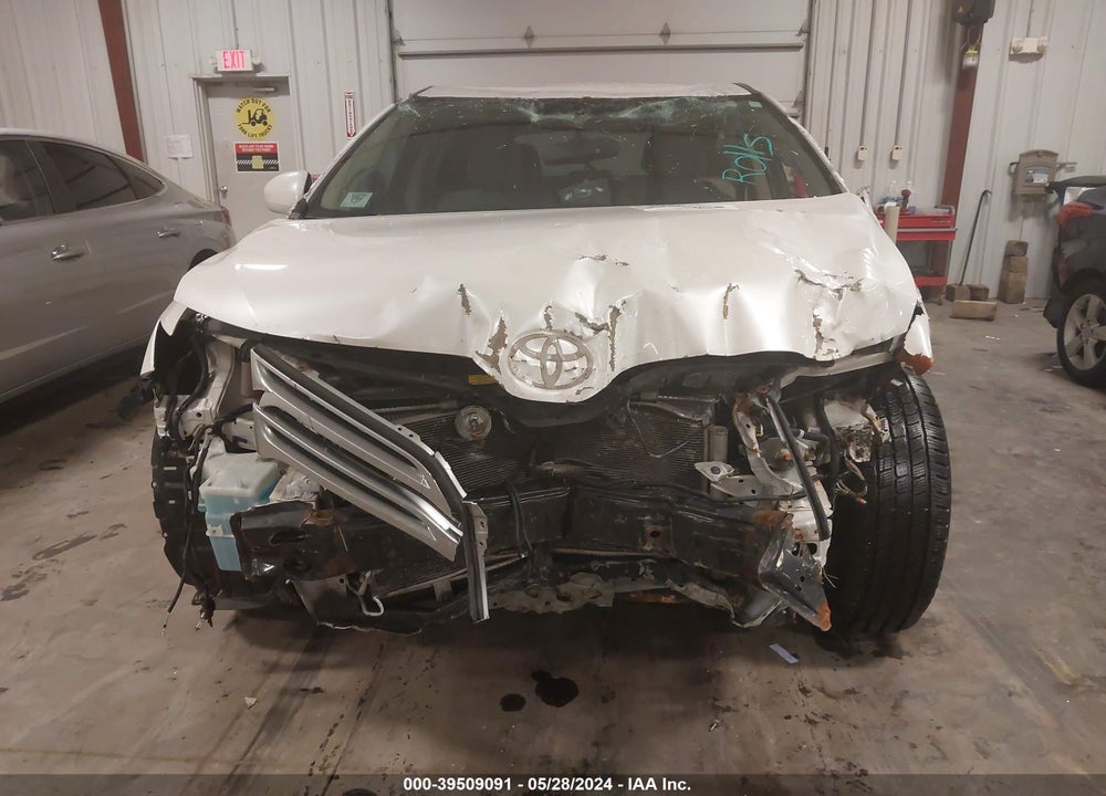2012 TOYOTA VENZA LE VIN: 4T3ZA3BB3CU062027