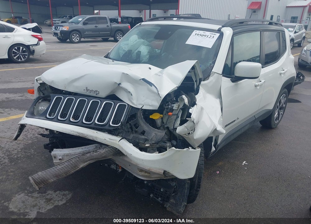 2016 JEEP RENEGADE LATITUDE VIN: ZACCJABTXGPE07013