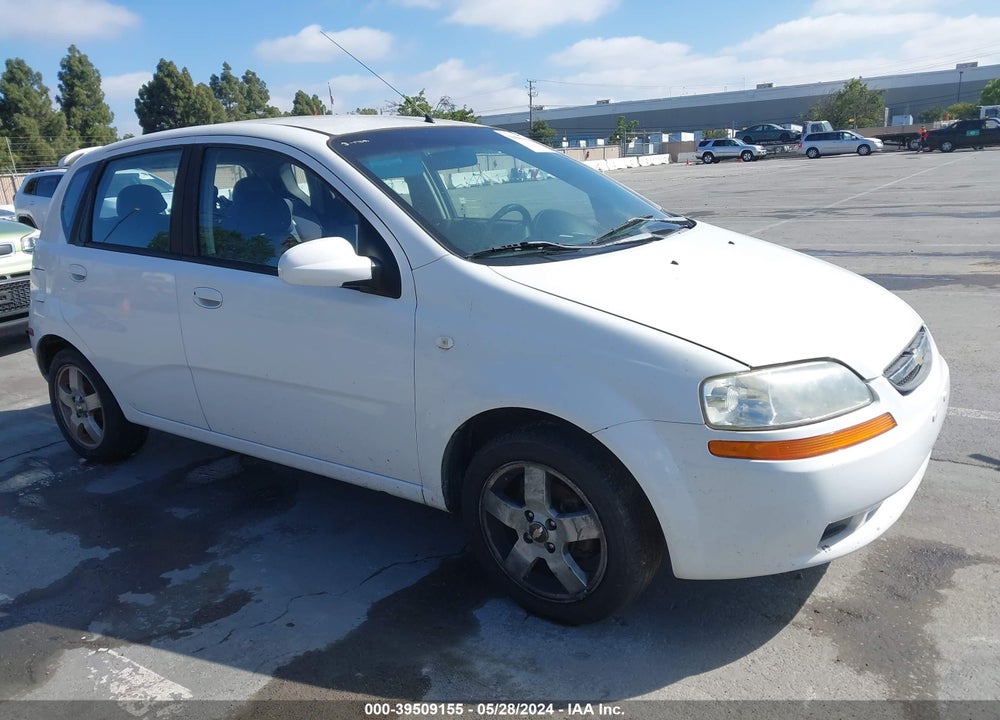 2006 CHEVROLET AVEO LT VIN: KL1TG66626B664456