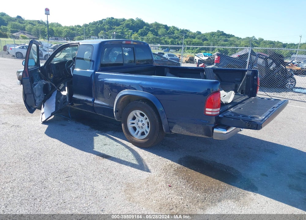 2004 DODGE DAKOTA SLT VIN: 1D7GL42K14S533325