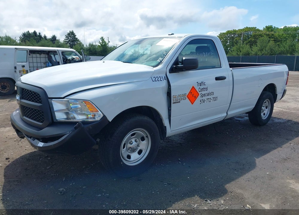 2022 RAM 1500 CLASSIC TRADESMAN REGULAR CAB 4X2 8' BOX VIN: 3C6JR6DGXNG256712
