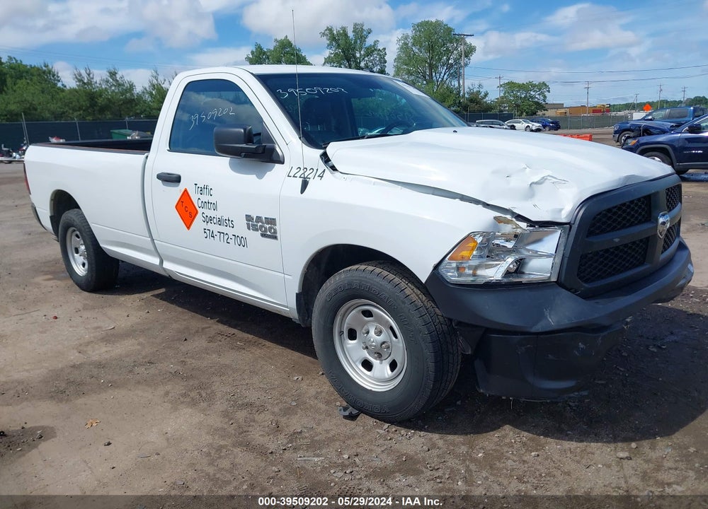 2022 RAM 1500 CLASSIC TRADESMAN REGULAR CAB 4X2 8' BOX VIN: 3C6JR6DGXNG256712