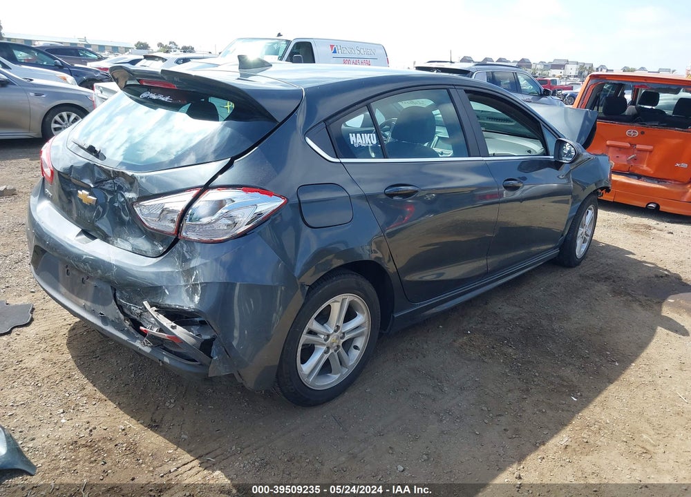 2017 CHEVROLET CRUZE LT AUTO VIN: 3G1BE6SM7HS590014