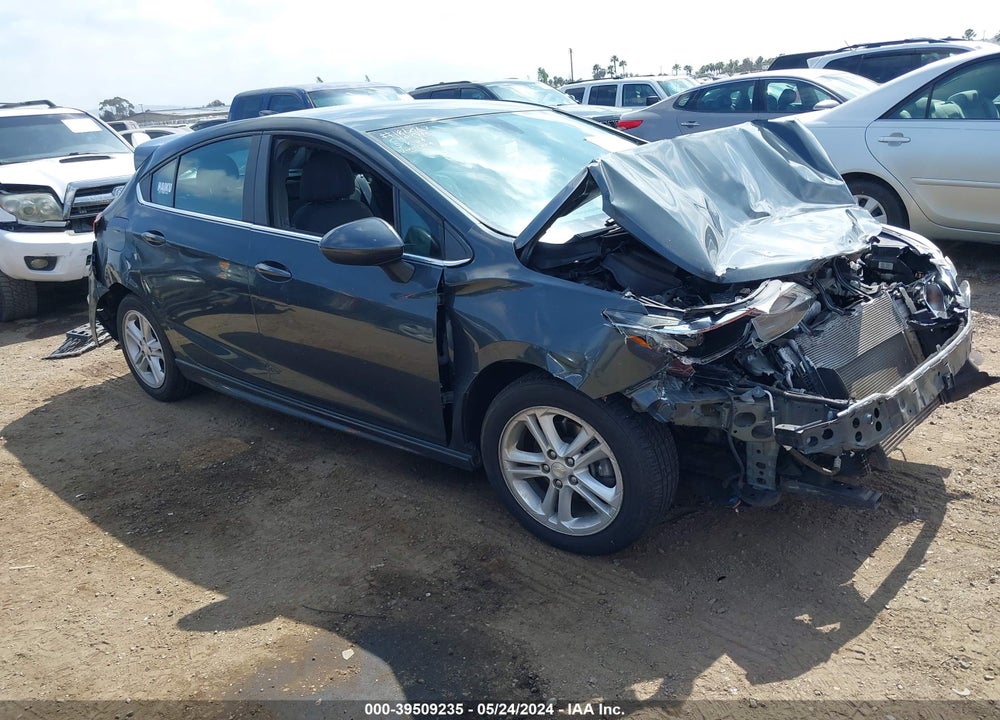 2017 CHEVROLET CRUZE LT AUTO VIN: 3G1BE6SM7HS590014
