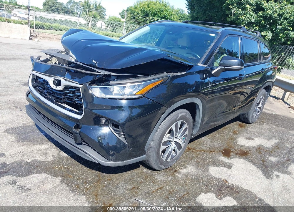 2020 TOYOTA HIGHLANDER XLE VIN: 5TDGZRAH8LS014405