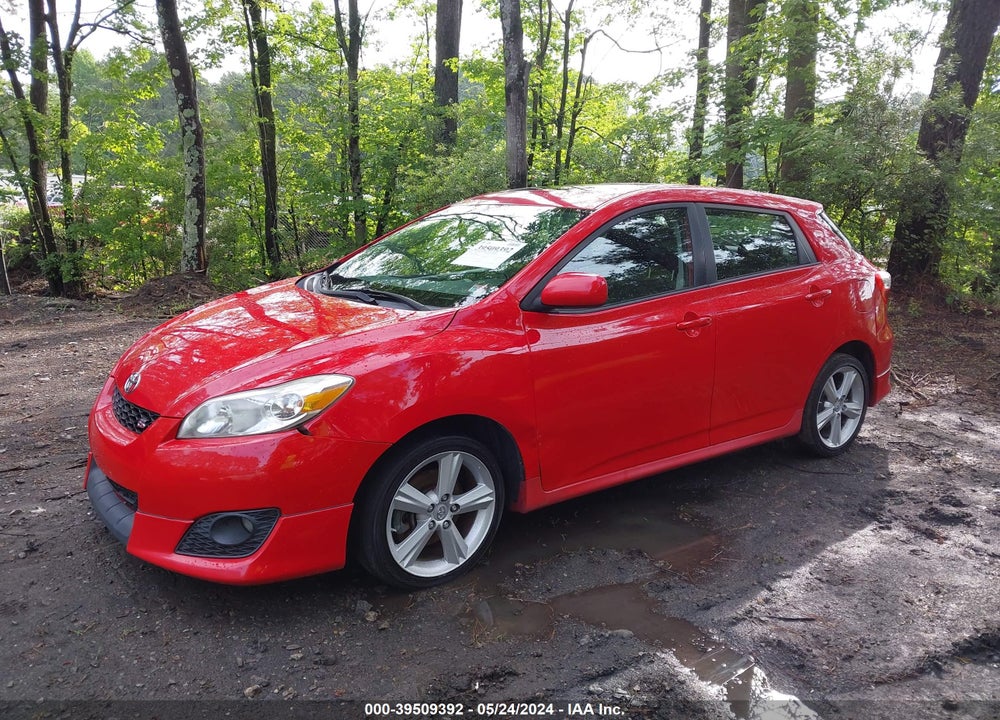 2009 TOYOTA MATRIX S VIN: 2T1KE40E39C009954